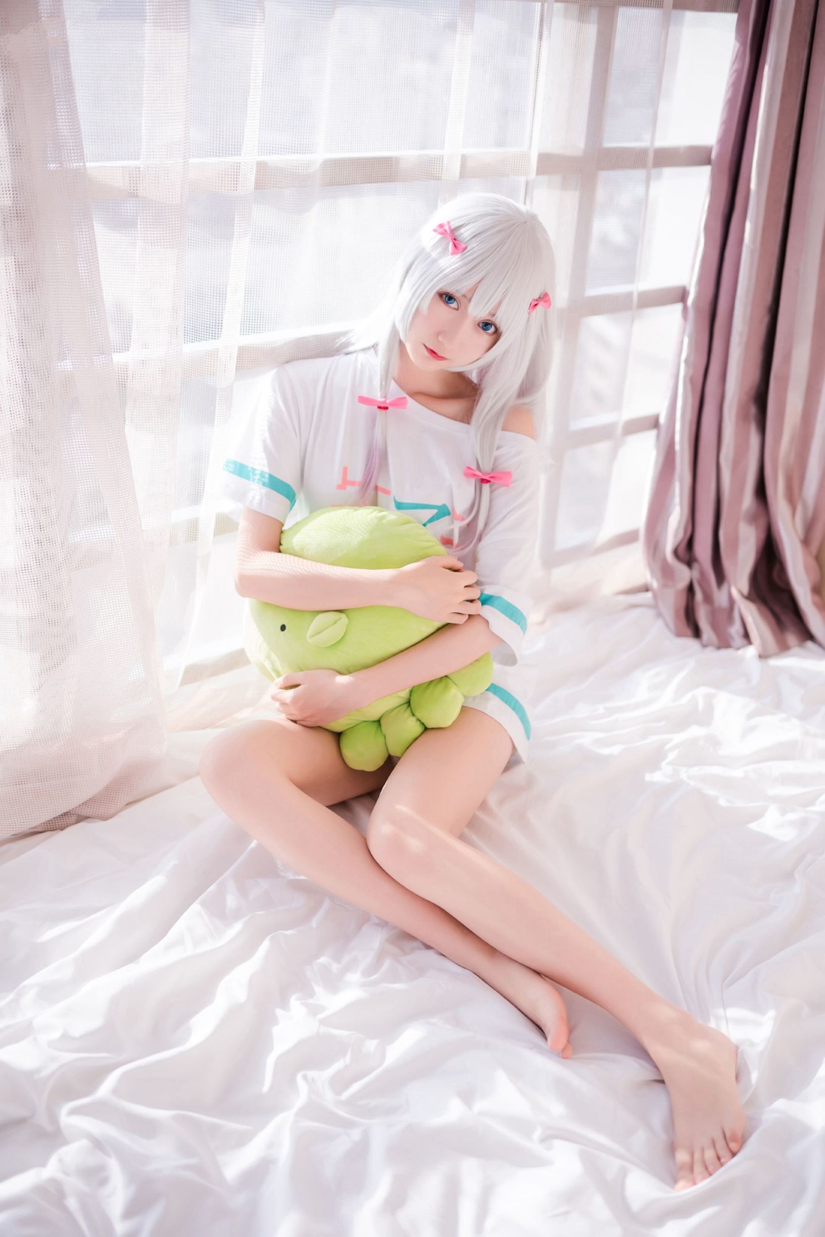 [萝莉COS]木绵绵OwO白发魔女插图8